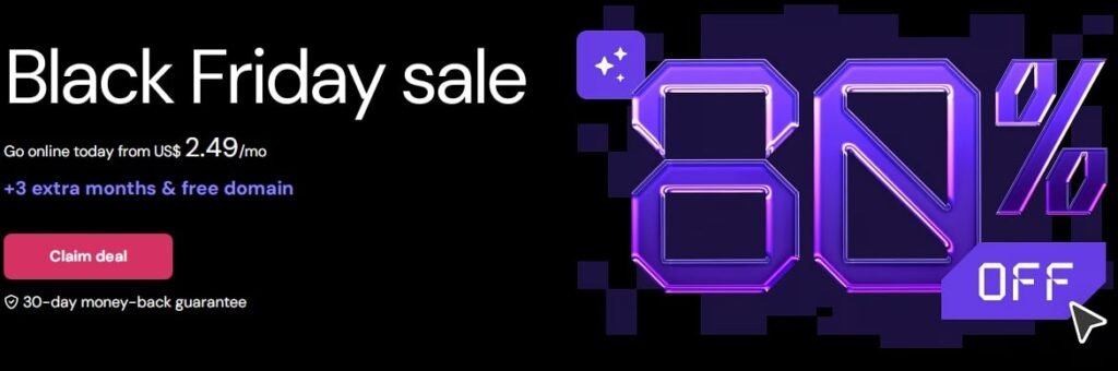 Hostinger Black Friday Sale 2025